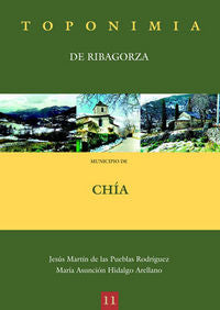 Toponimia de Ribagorza. Municipio de Chía, de Martín de las Pueblas Rodríguez, Jesús | portada del libro