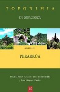Toponimia de Ribagorza. Municipio de Perarrúa, de Porras Panadero, Encarna | portada del libro
