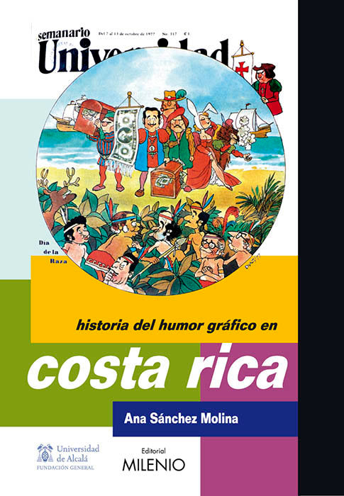 Historia del Humor Gráfico en Costa Rica, de Sánchez Molina, Ana | portada del libro