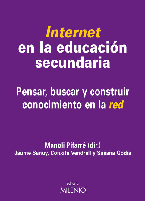 Internet en la educación secundaria, de Varios autores | portada del libro