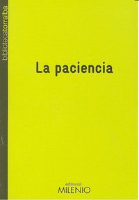 La paciencia, de Torralba, Francesc | portada del libro
