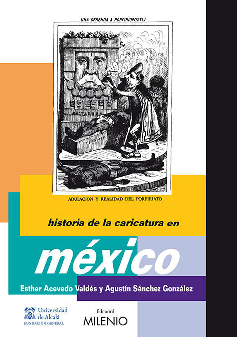Historia de la caricatura en México, de Sánchez González, Agustín | portada del libro