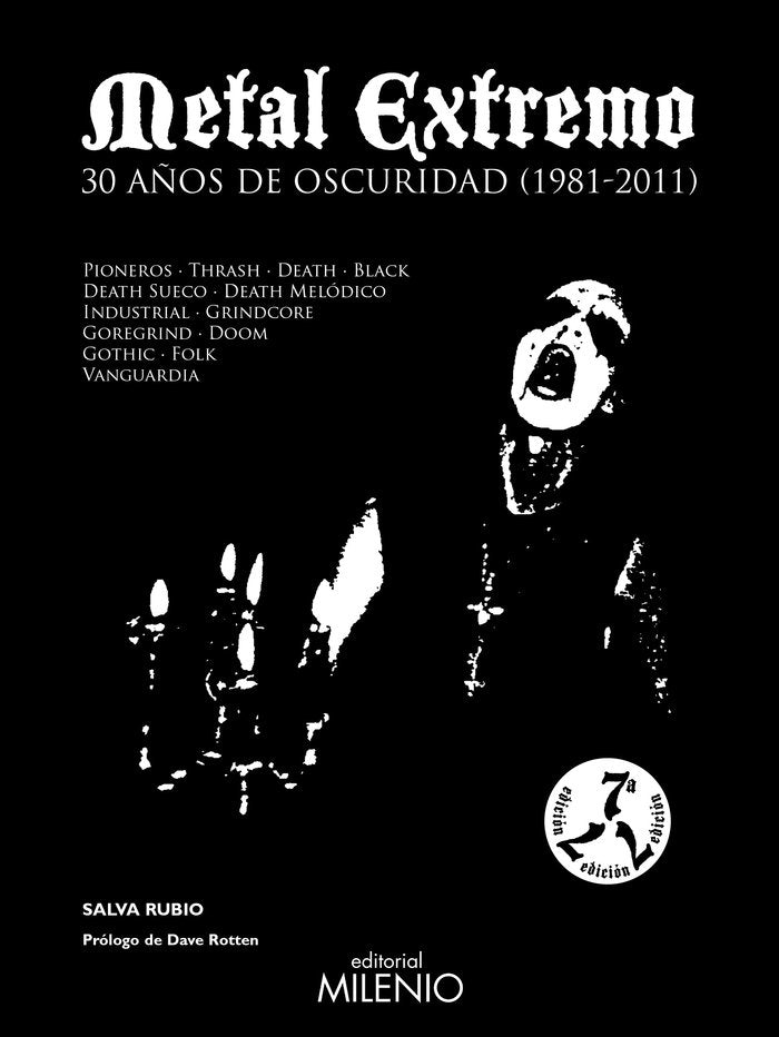 Metal extremo, de Rubio Gómez, Salvador | portada del libro
