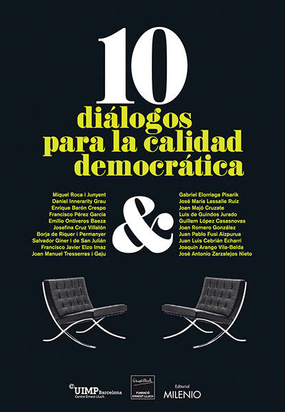 10 diálogos para la calidad democrática, de Varios autores | portada del libro
