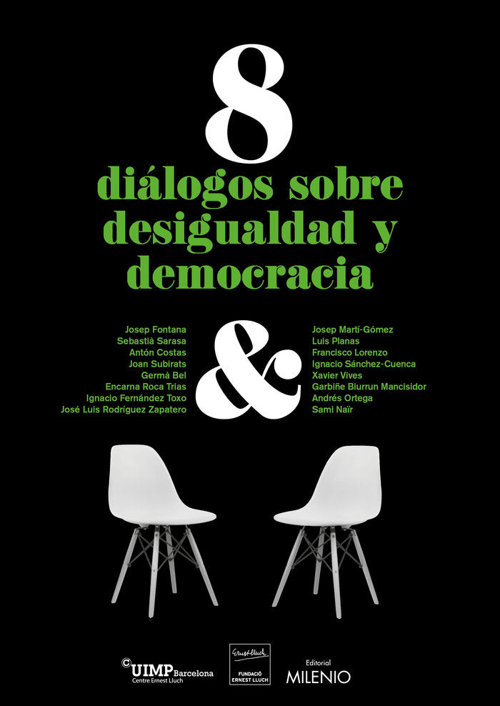 8 diálogos sobre desigualdad y democracia, de Varios autores | portada del libro