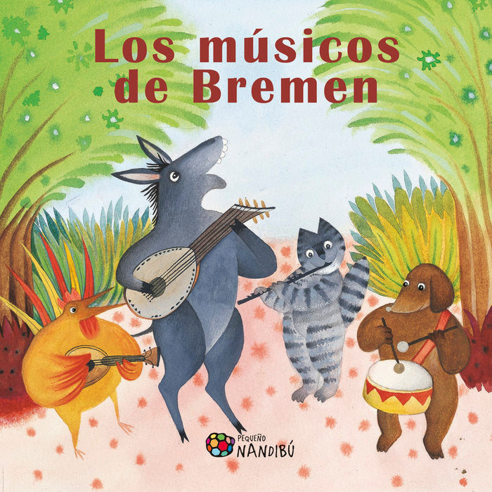 Cuento-juego: Los músicos de Bremen, de Codignola, Nicoletta | portada del libro