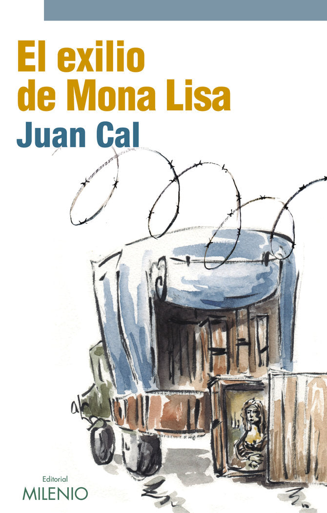 El exilio de Mona Lisa, de Cal Sánchez, Juan | portada del libro