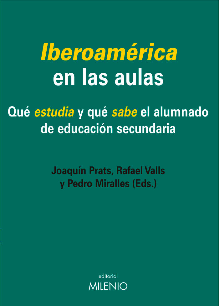 Iberoamérica en las aulas, de PRATS, JOAQUIN | portada del libro