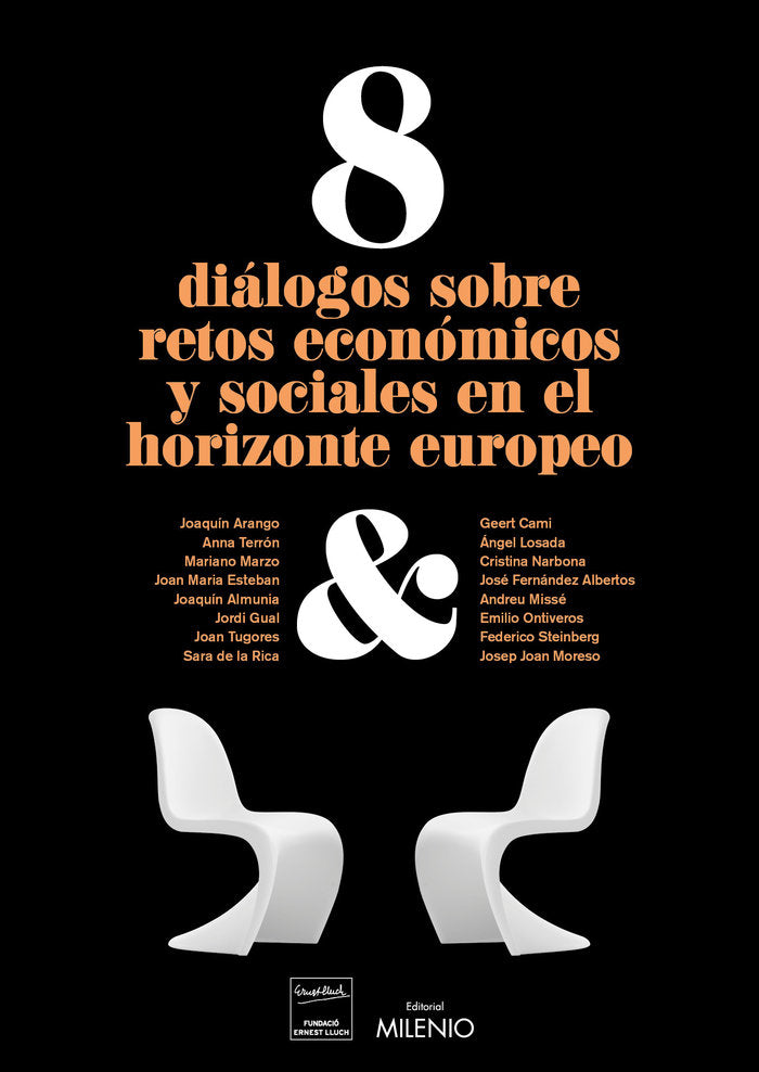 8 diálogos sobre retos económicos y sociales en el horizonte europeo, de Varios autores | portada del libro