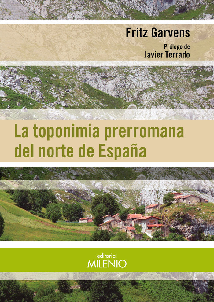 La toponimia prerromana del norte de España, de Garvens, Fritz | portada del libro