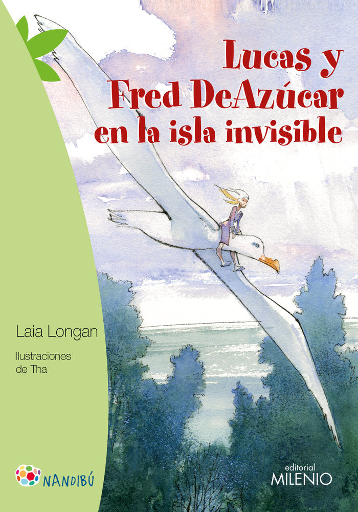 Lucas y Fred DeAzúcar en la isla invisisble, de Longan Zarzoso, Laia | portada del libro