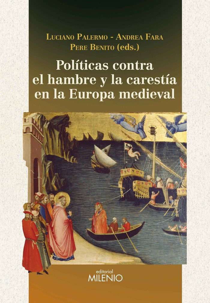Políticas contra el hambre y la carestía en la Europa medieval, de Varios autores | portada del libro