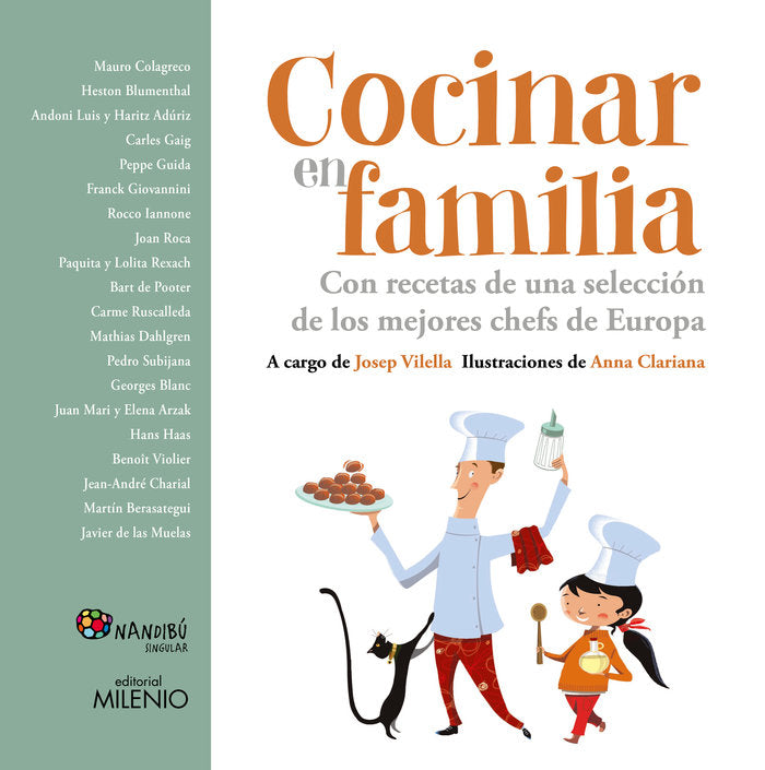 Cocinar en familia, de Varios autores | portada del libro