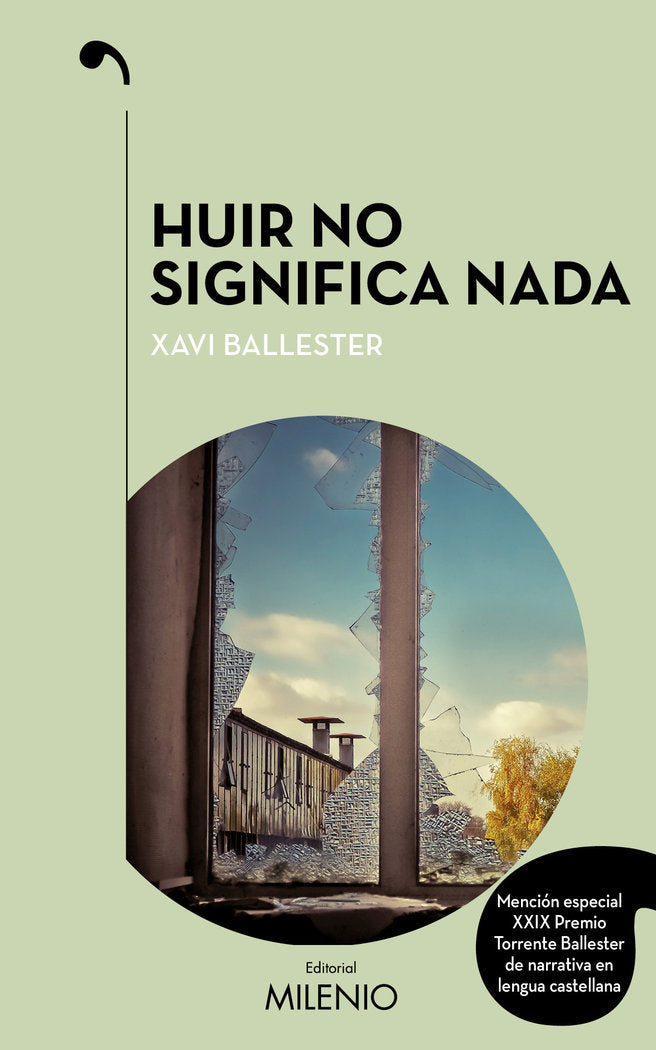 Huir no significa nada, de Ballester Fàbregues, Xavi | portada del libro