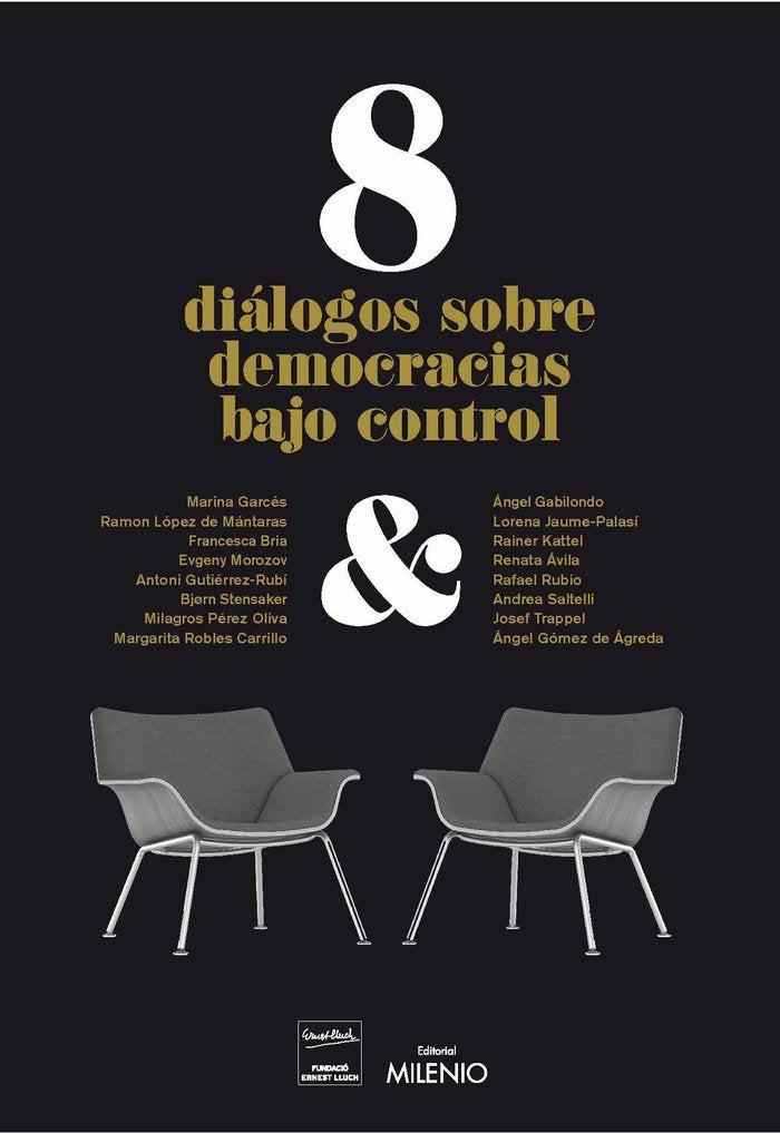 8 diálogos de democracias bajo control, de Varios autores | portada del libro