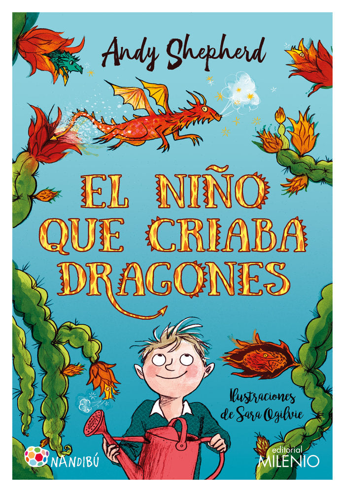 El niño que criaba dragones, de Shepherd, Andy | portada del libro