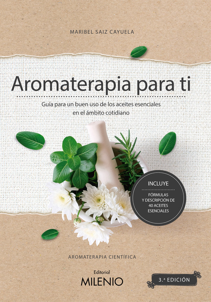 Aromaterapia para ti, de Saiz Cayuela, Maribel | portada del libro