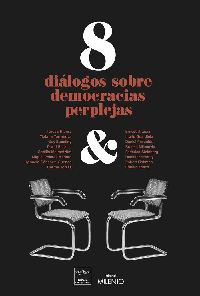 8 diálogos sobre democracias perplejas, de Varios autores | portada del libro