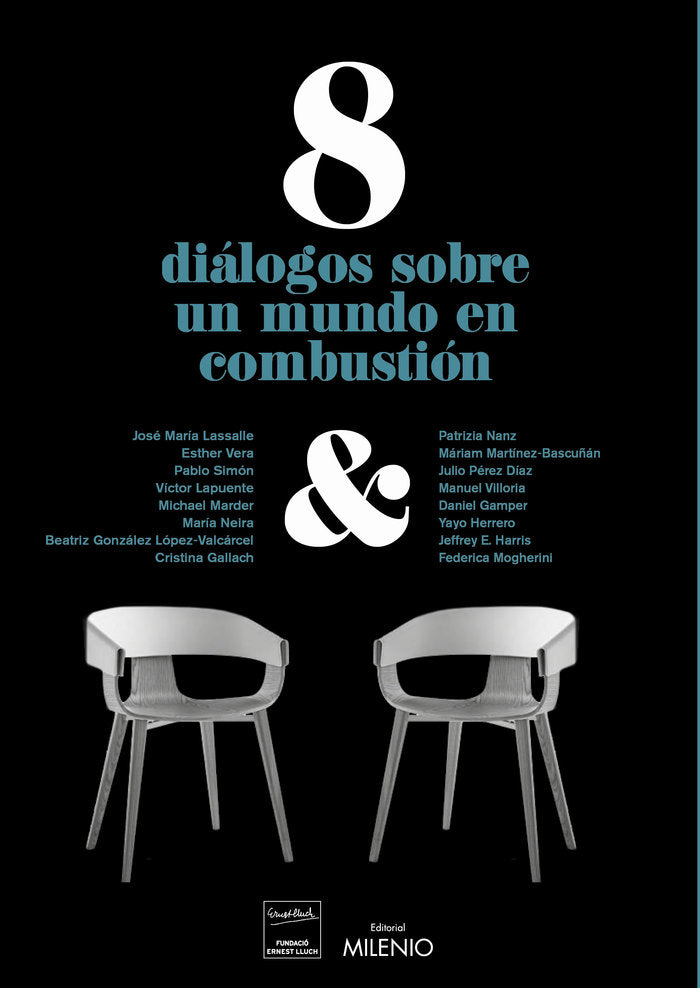 8 DIALOGOS SOBRE UN MUNDO EN COMBUSTION, de AA.VV. | portada del libro