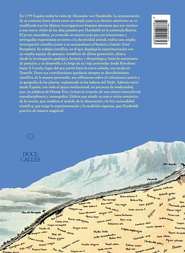 Sentir y Medir. Alexander von Humboldt en España, de Puig-Samper, Miguel Ángel | portada del libro