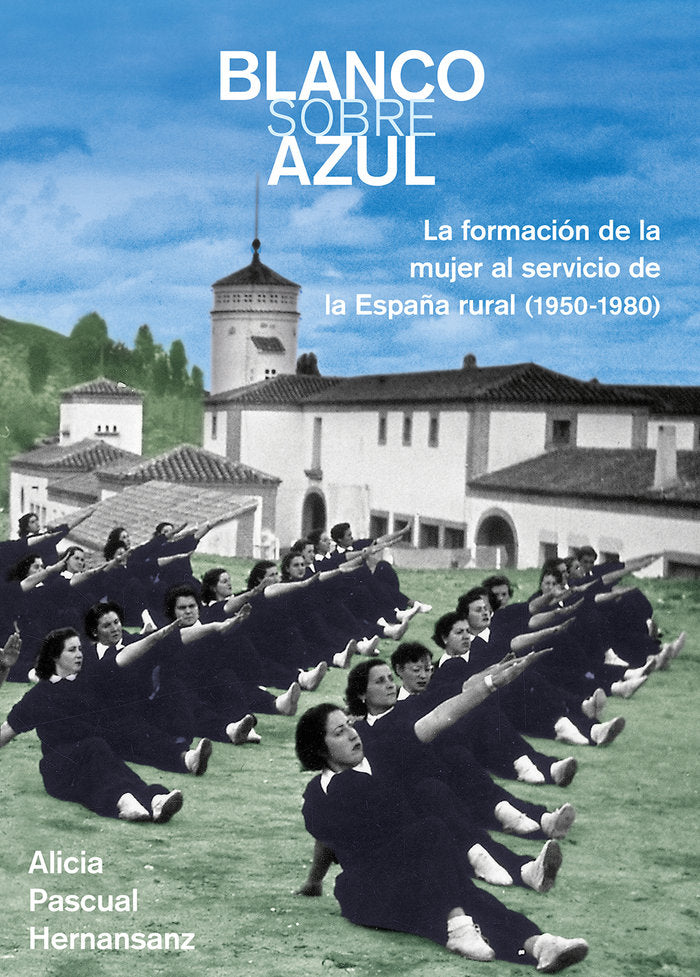 Blanco sobre azul, de Pascual Hernansanz, Alicia | portada del libro