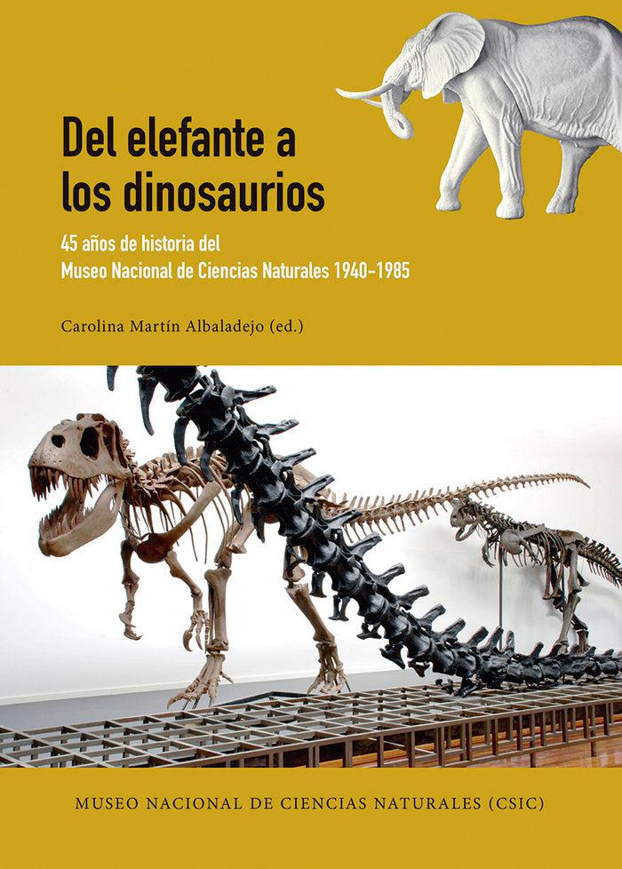 Del elefante a los dinosaurios | portada del libro