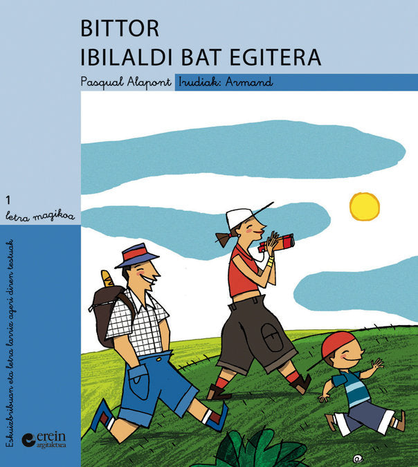 Bittor ibilaldi bat egitera, de Pasqual Alapont | portada del libro