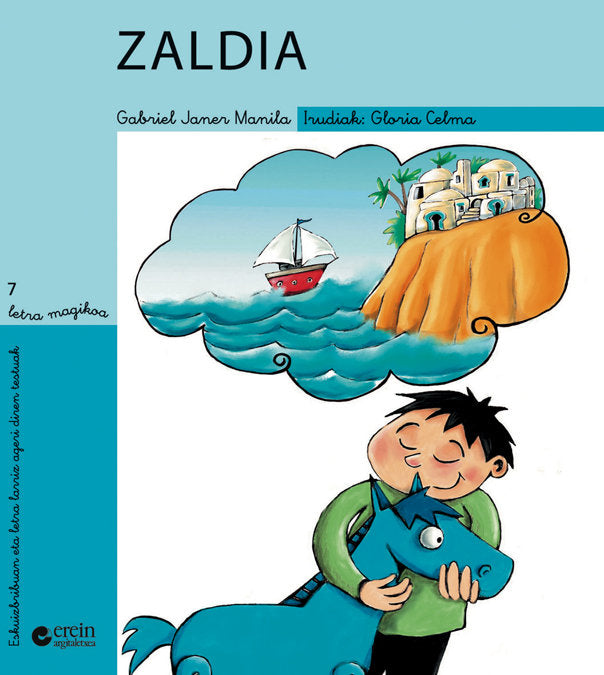 Zaldia, de Gabriel Janer | portada del libro