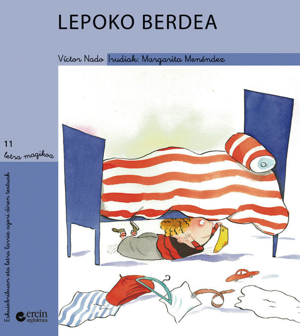 Lepoko berdea, de Víctor Nado | portada del libro