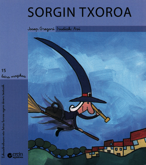 Sorgin txoroa, de GREGORI | portada del libro