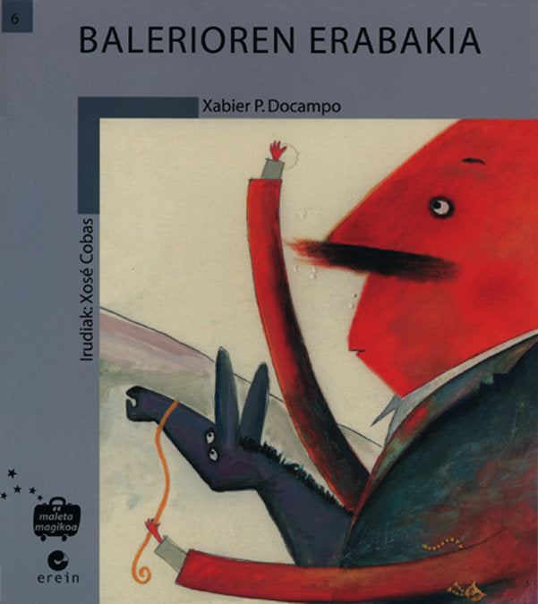 Balerioren erabakia, de XABIER P. DOCAMPO | portada del libro