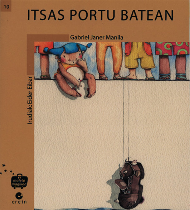 Itsas portu batean, de GABRIEL JANER | portada del libro
