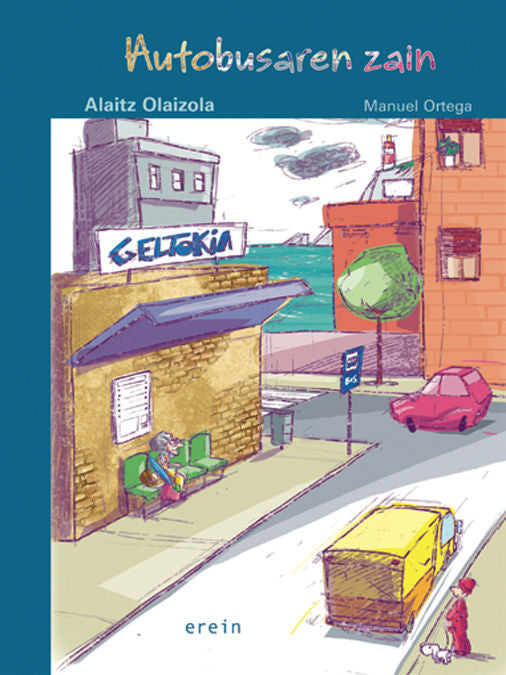 AUTOBUSAREN ZAIN, de OLAIZOLA BORDA, ALAITZ | portada del libro