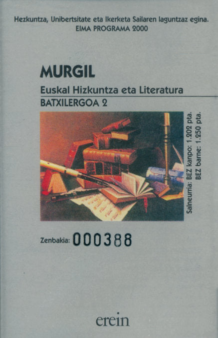 Murgil Batxilergoa 2 CD, de PATXI AIZPURUA GARAIALDE#ANDER LAKARRA A | portada del libro