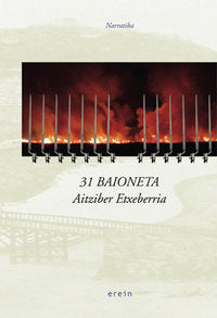 31 baioneta, de Aitziber Etxeberria | portada del libro