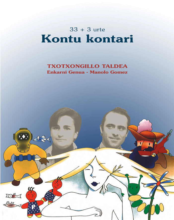 33 3 urte Kontu kontari, de ENKARNI GENUA | portada del libro