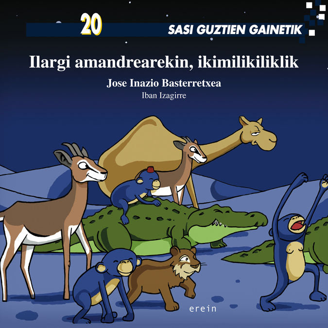ILARGI AMANDREAREKIN, IKIMILIKILIKLIK, de BASTERRETXEA POLO, JOSE INAZIO | portada del libro