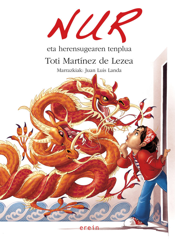 Nur eta herensugearen tenplua, de Toti Martínez de Lezea | portada del libro