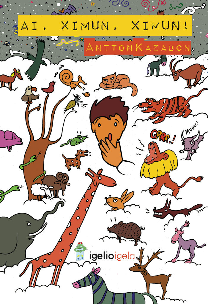 AI, XIMUN, XIMUN!, de KAZABON AMIGORENA, ANTTON | portada del libro