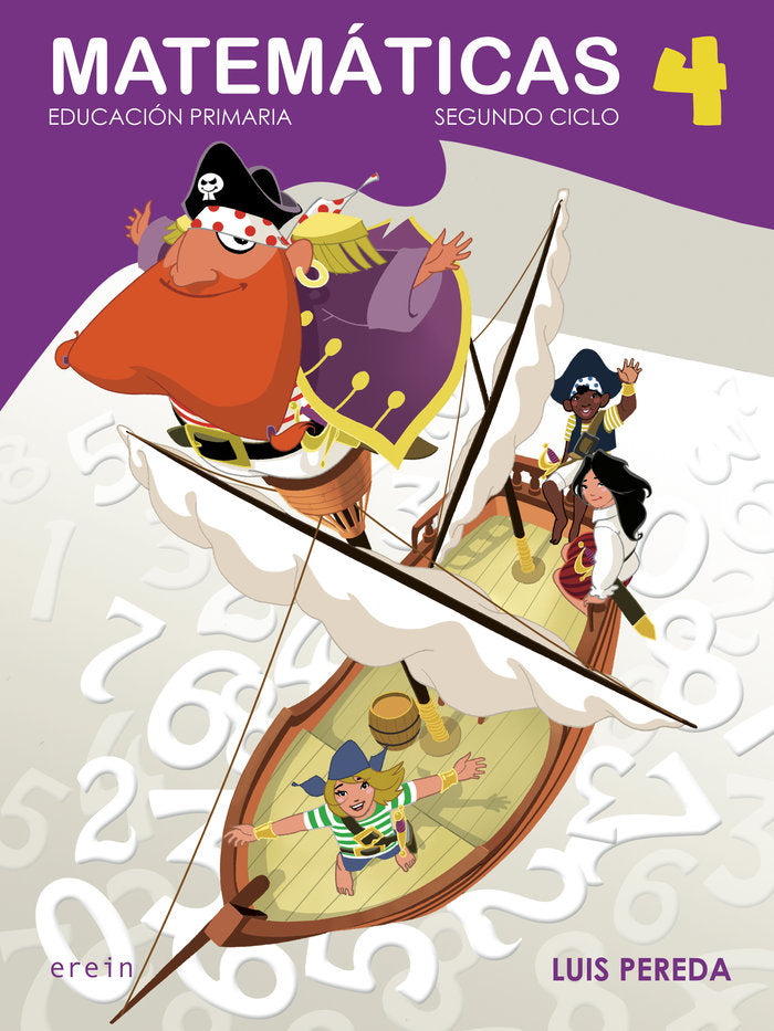MATEMATICAS, 4 EDUCACION PRIMARIA, de PEREDA ORTIZ DEL RIO, LUIS | portada del libro