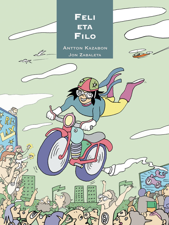 FELI ETA FILO, de KAZABON AMIGORENA, ANTTON | portada del libro