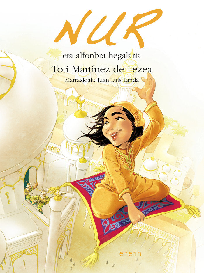 NUR ETA ALFONBRA HEGALARIA, de MARTINEZ DE LEZEA | portada del libro