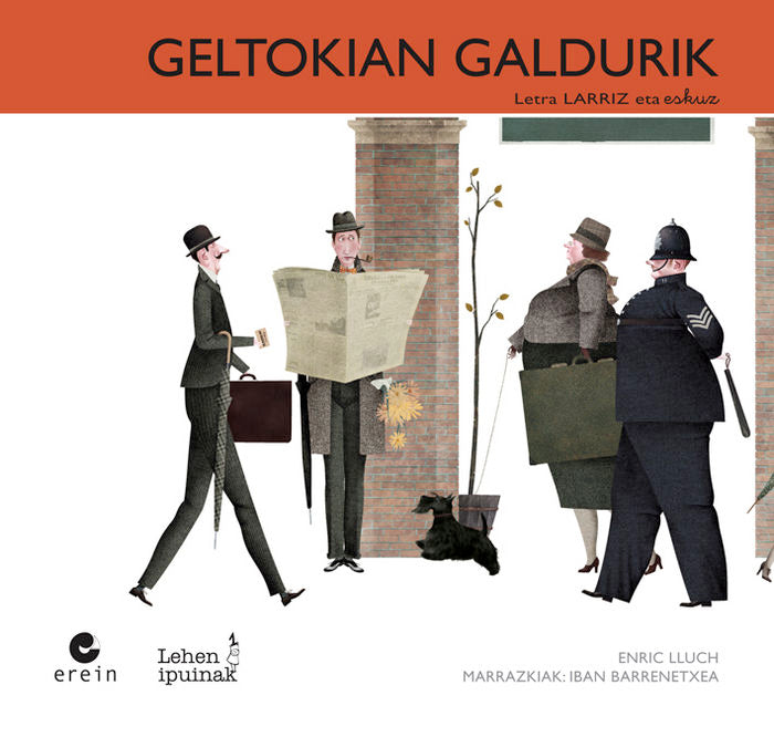 Geltokian galdurik, de ENRIC LLUCH | portada del libro