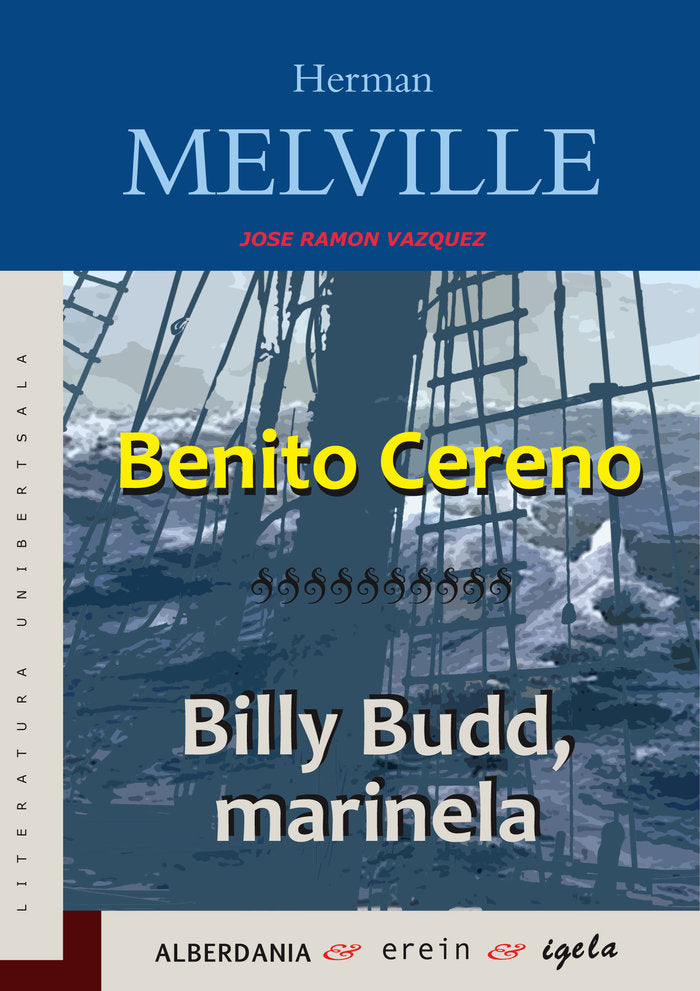 BENITO CERENO BILLY BUDD MARINELA, de HERMAN MELVILLE | portada del libro