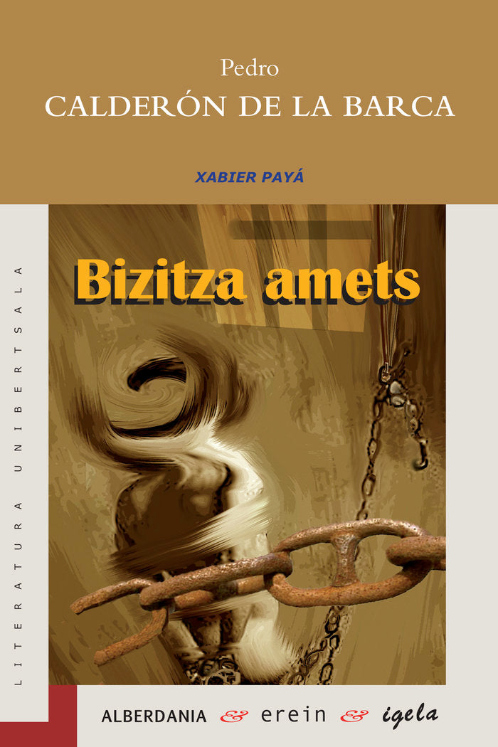 BIZITZA AMETS, de PEDRO CALDERON DE LA BARCA | portada del libro