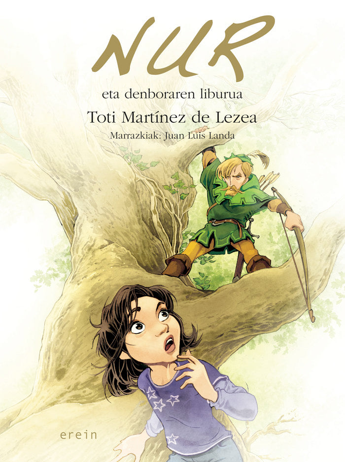 Nur eta denboraren liburua, de MARTINEZ DE LEZEA, TOTI | portada del libro