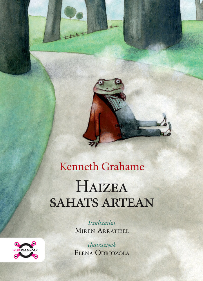 Haizea sahats artean, de Kenneth Grahame | portada del libro
