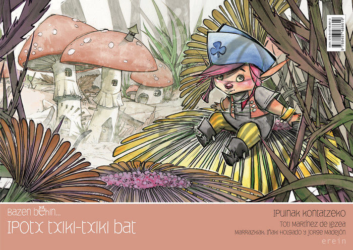 Ipotx txiki-txiki bat, de Toti Martínez de Lezea | portada del libro