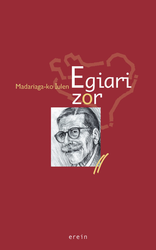 EGIARI ZOR, de IULEN MADARIAGA | portada del libro