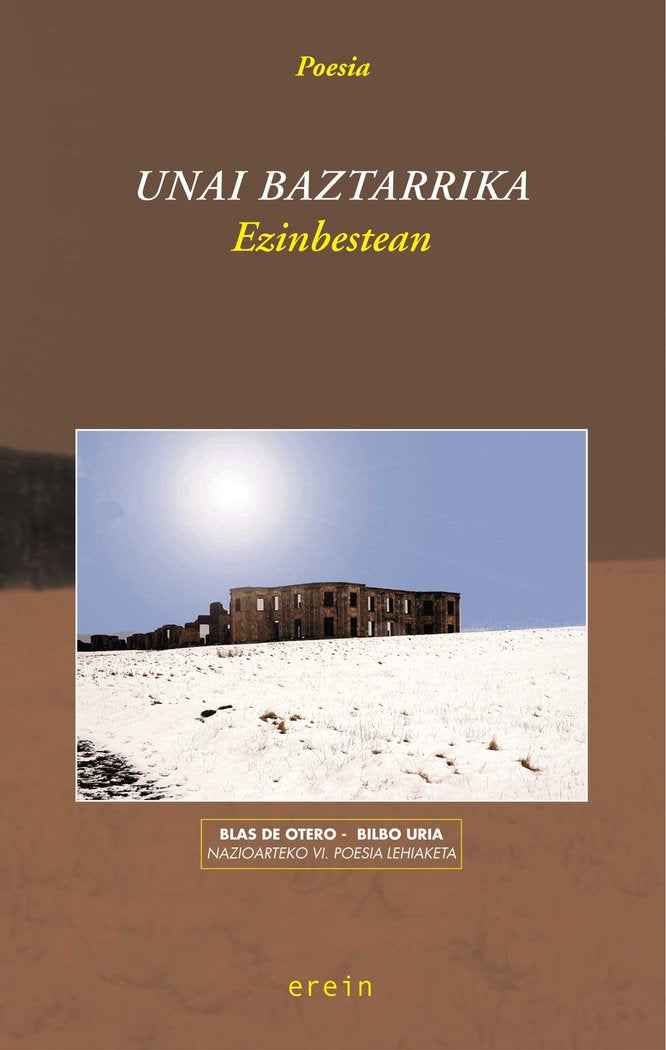 Ezinbestean, de UNAI BAZTARRIKA | portada del libro